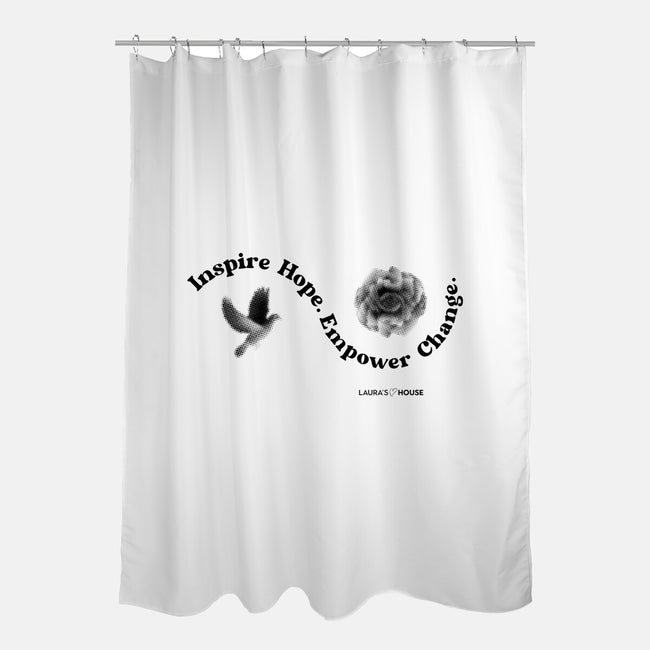Change-none polyester shower curtain-Laura's House
