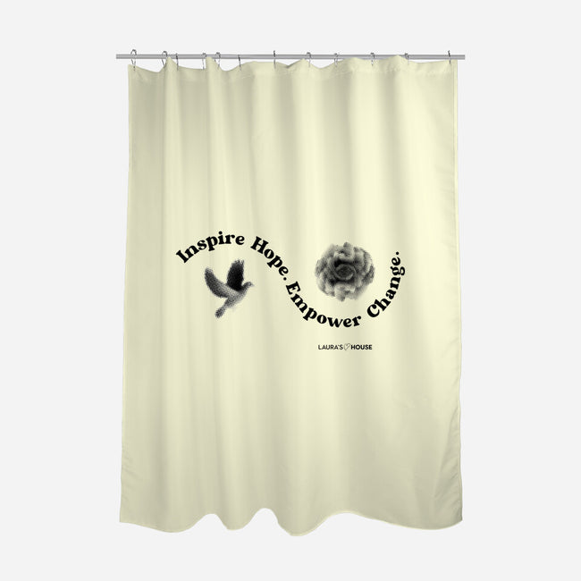 Change-none polyester shower curtain-Laura's House