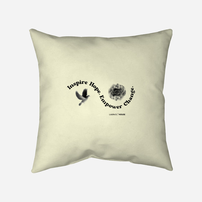 Change-none removable cover throw pillow-Laura's House