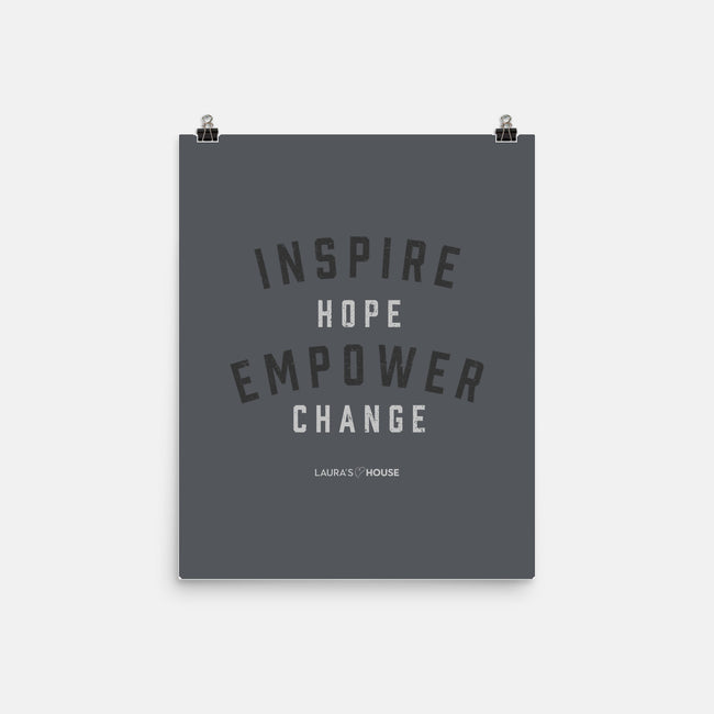 Empower-none matte poster-Laura's House