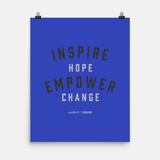 Empower-none matte poster-Laura's House