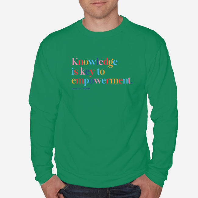 Knowledge-unisex crew neck sweatshirt-Laura's House