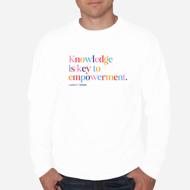 Knowledge-unisex crew neck sweatshirt-Laura's House