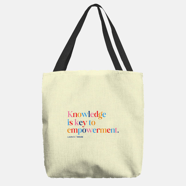 Knowledge-none basic tote-Laura's House