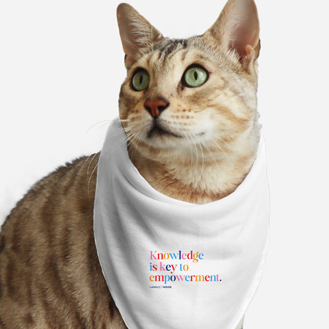 Knowledge-cat bandana pet collar-Laura's House