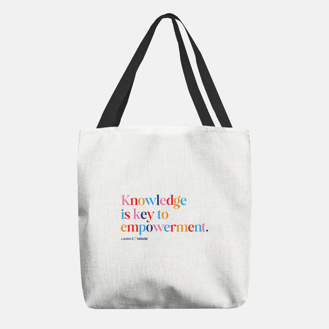 Knowledge-none basic tote-Laura's House