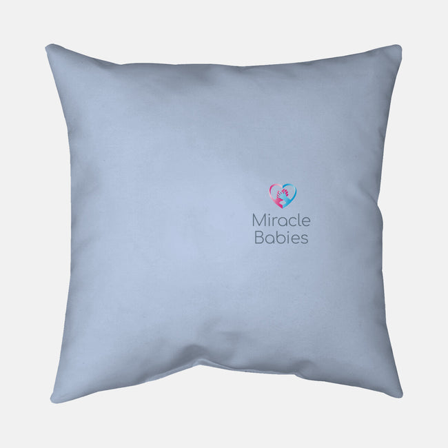 Miracle Babies Pocket Tee-none removable cover throw pillow-Miracle Babies