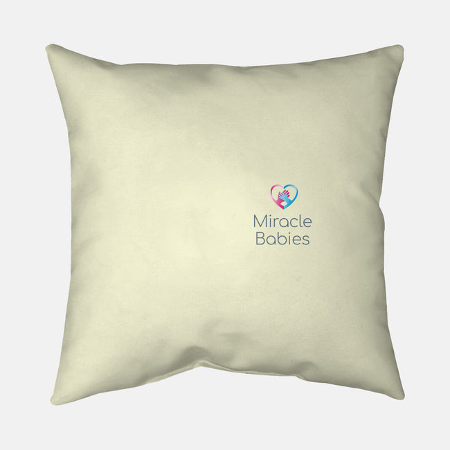 Miracle Babies Pocket Tee-none removable cover throw pillow-Miracle Babies