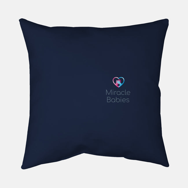 Miracle Babies Pocket Tee-none removable cover throw pillow-Miracle Babies