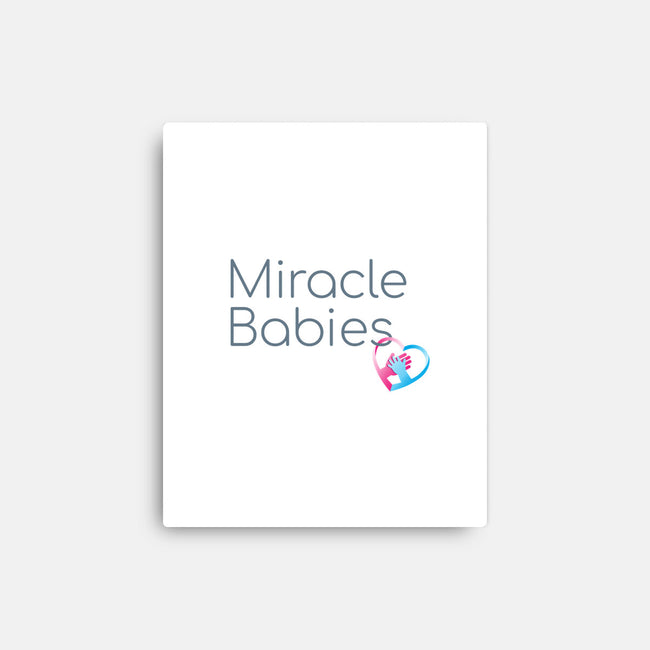 Miracle Babies Charm-none stretched canvas-Miracle Babies