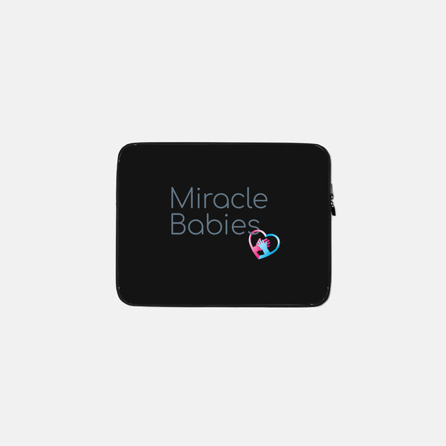 Miracle Babies Charm-none zippered laptop sleeve-Miracle Babies