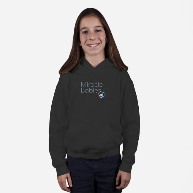 Miracle Babies Charm-youth pullover sweatshirt-Miracle Babies