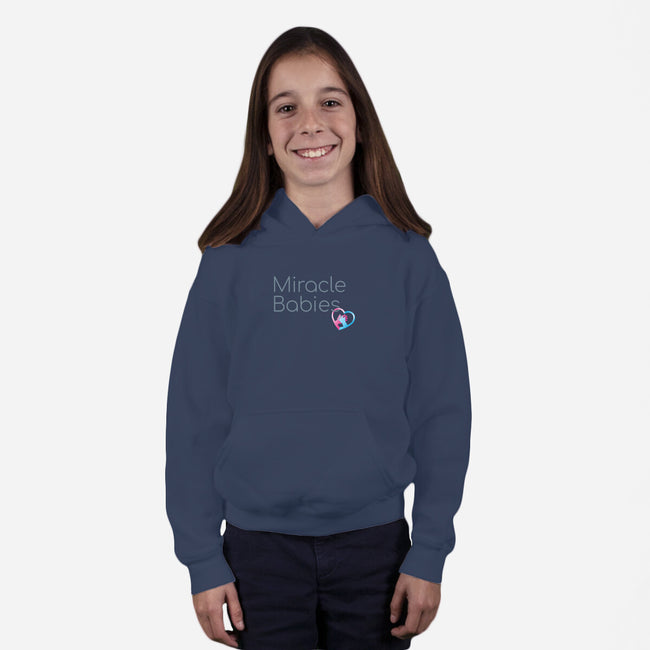 Miracle Babies Charm-youth pullover sweatshirt-Miracle Babies