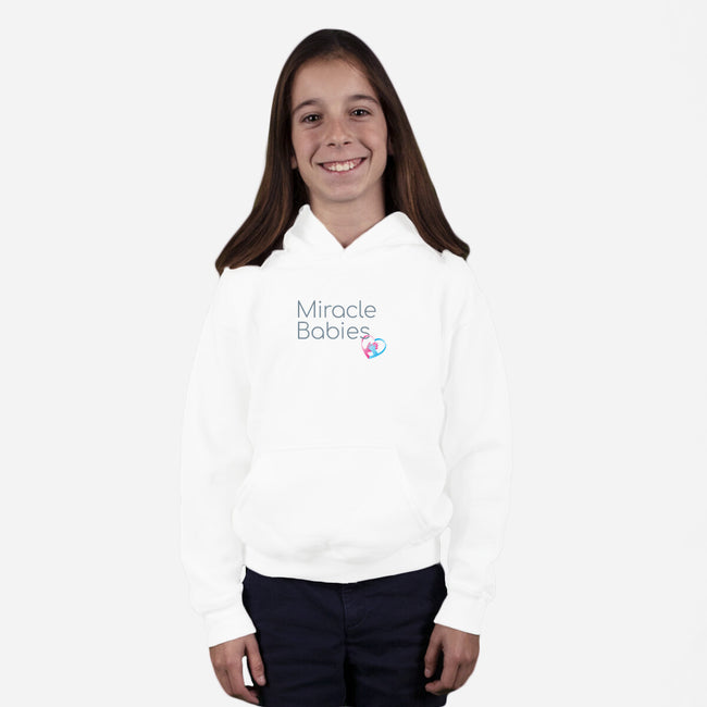 Miracle Babies Charm-youth pullover sweatshirt-Miracle Babies