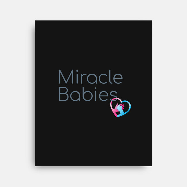 Miracle Babies Charm-none stretched canvas-Miracle Babies