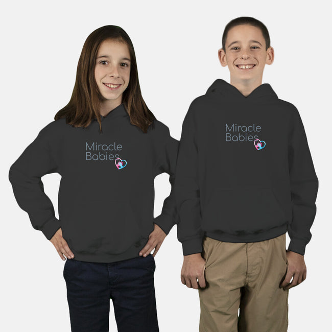 Miracle Babies Charm-youth pullover sweatshirt-Miracle Babies
