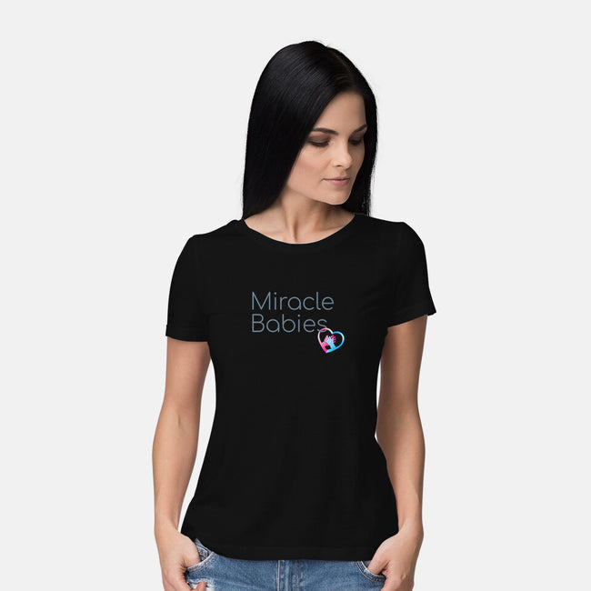 Miracle Babies Charm-womens basic tee-Miracle Babies