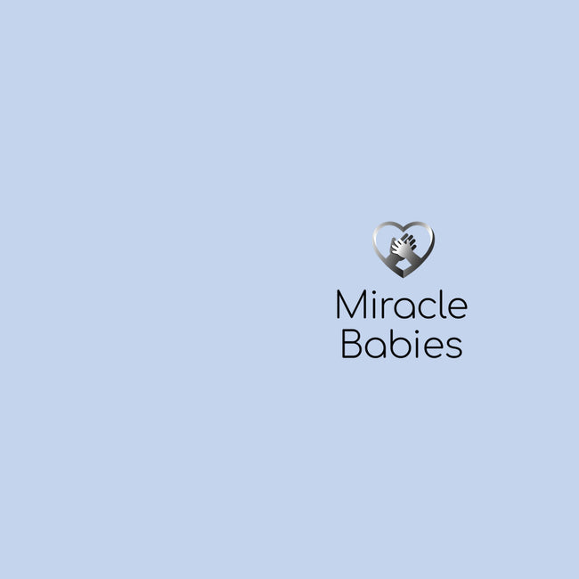 Miracle Babies Pocket Tee Black-none removable cover w insert throw pillow-Miracle Babies