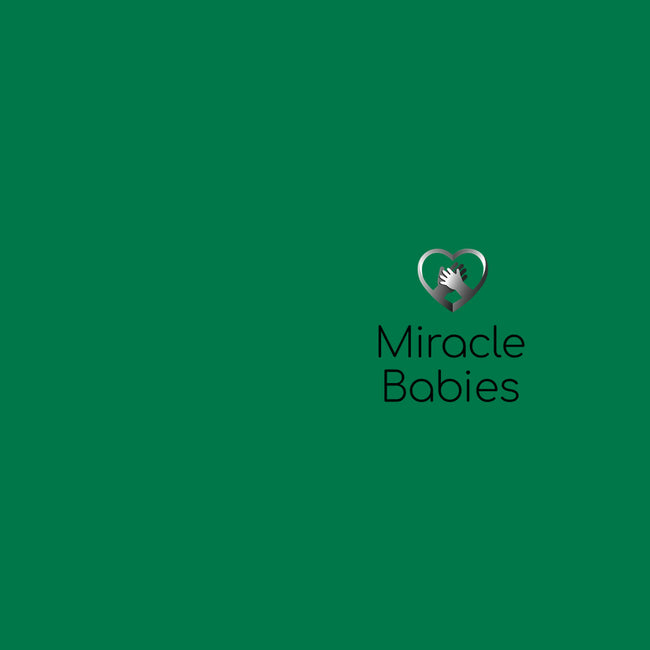 Miracle Babies Pocket Tee Black-mens premium tee-Miracle Babies