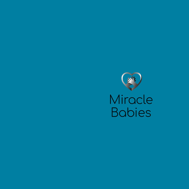 Miracle Babies Pocket Tee Black-none removable cover throw pillow-Miracle Babies