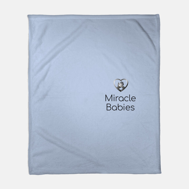 Miracle Babies Pocket Tee Black-none fleece blanket-Miracle Babies