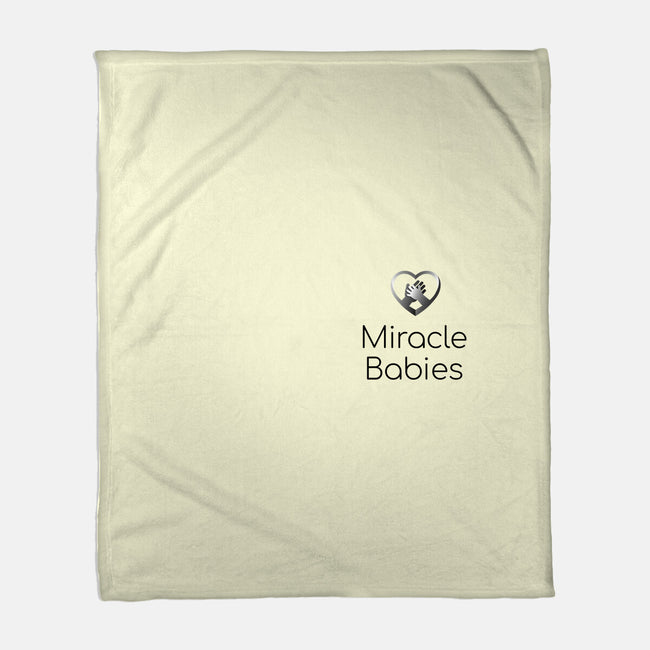 Miracle Babies Pocket Tee Black-none fleece blanket-Miracle Babies