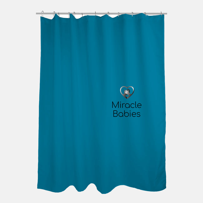 Miracle Babies Pocket Tee Black-none polyester shower curtain-Miracle Babies