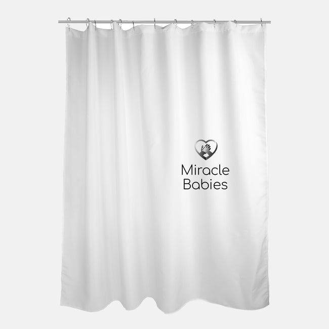 Miracle Babies Pocket Tee Black-none polyester shower curtain-Miracle Babies