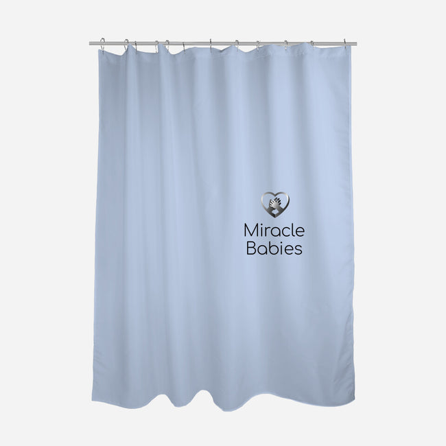 Miracle Babies Pocket Tee Black-none polyester shower curtain-Miracle Babies