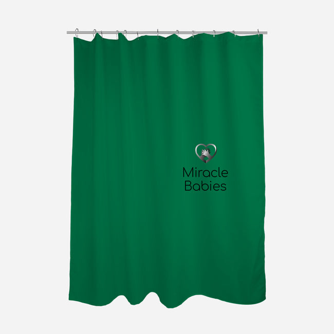 Miracle Babies Pocket Tee Black-none polyester shower curtain-Miracle Babies