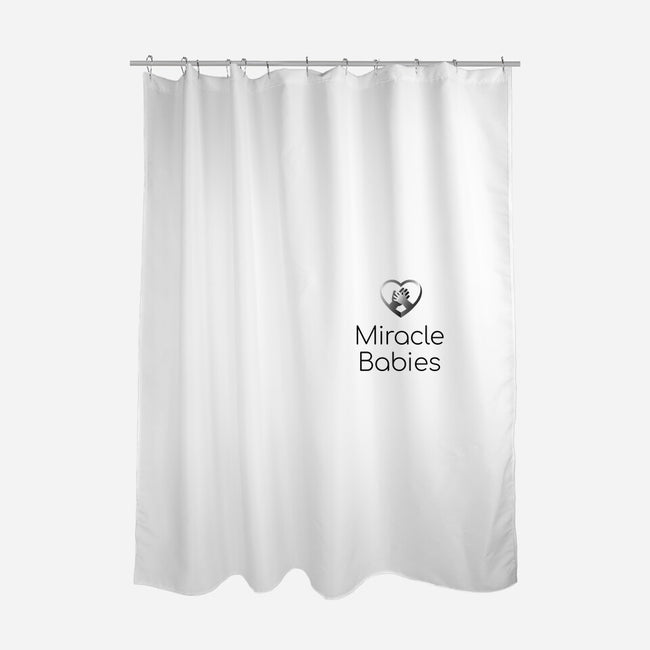 Miracle Babies Pocket Tee Black-none polyester shower curtain-Miracle Babies