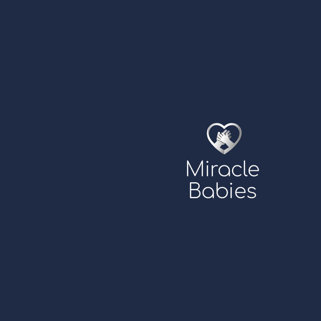 Miracle Babies Pocket Tee White-youth pullover sweatshirt-Miracle Babies