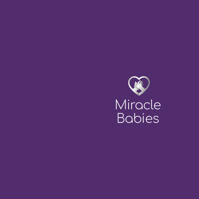 Miracle Babies Pocket Tee White-none removable cover w insert throw pillow-Miracle Babies