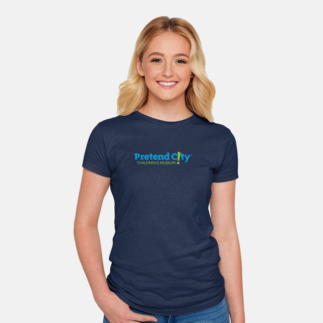 Pretend City-womens fitted tee-Pretend City