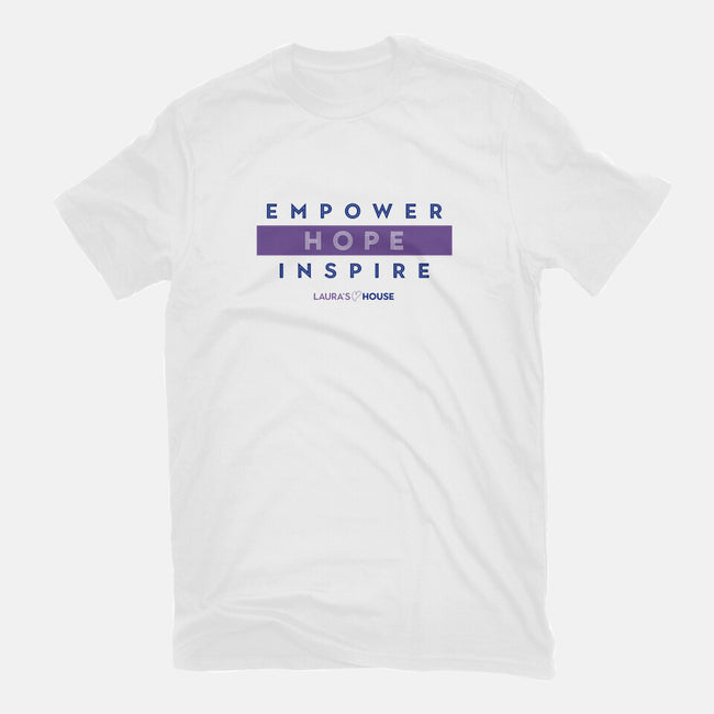 Empowering Change-womens fitted tee-Laura's House