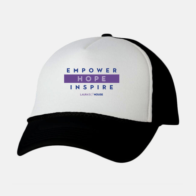 Empowering Change-unisex trucker hat-Laura's House
