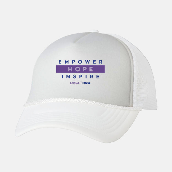 Empowering Change-unisex trucker hat-Laura's House