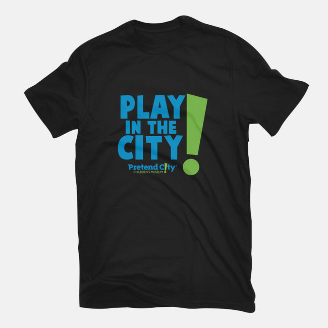 Play in the City-youth basic tee-Pretend City