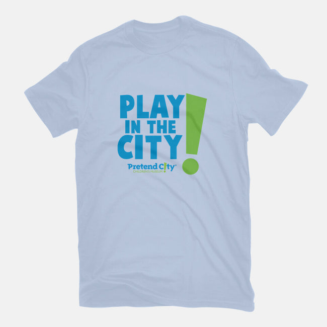 Play in the City-womens fitted tee-Pretend City
