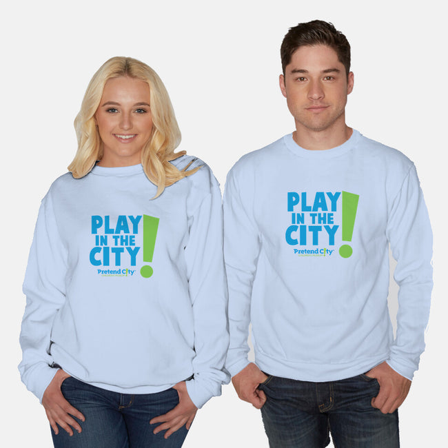 Play in the City-unisex crew neck sweatshirt-Pretend City