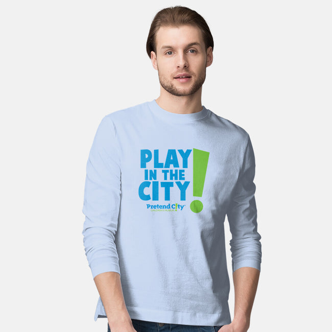 Play in the City-mens long sleeved tee-Pretend City
