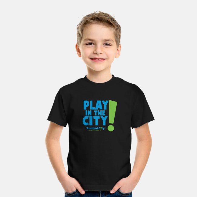 Play in the City-youth basic tee-Pretend City